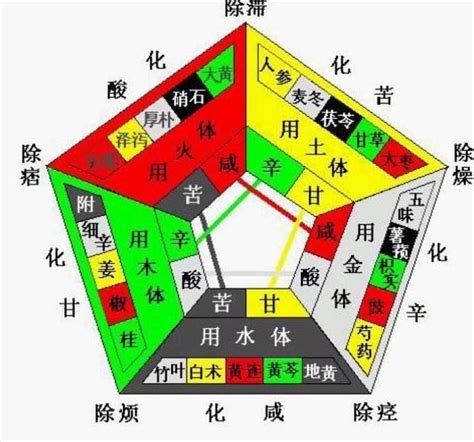 陰陽五行關係|陰陽五行對照表 (綜合版)